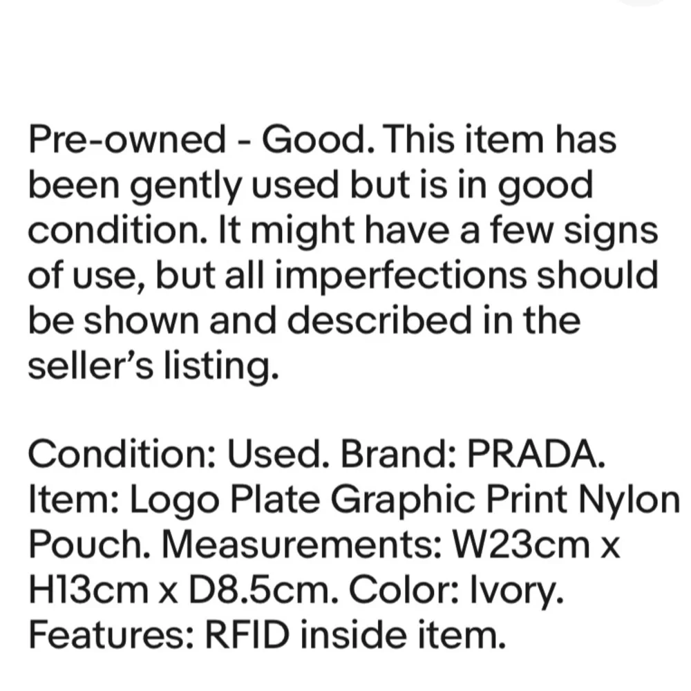 Prada Cream and Multicolor Graphic Wristlet - Picture 6 of 8